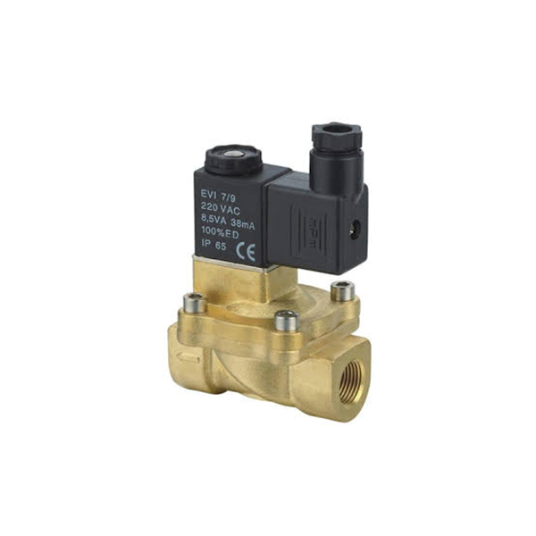Comhla Solenoid Sreabhán Sraith 2V | 2/2 Bealach