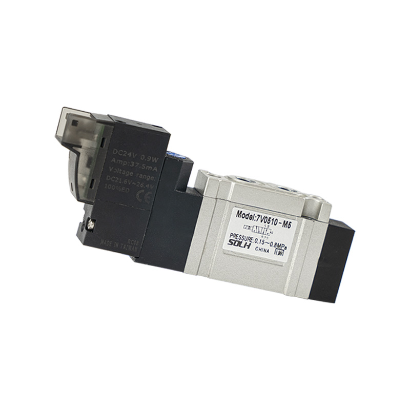Comhla Solenoid Sraith 7V （ 5/2 bealach & 5/3 bealach)