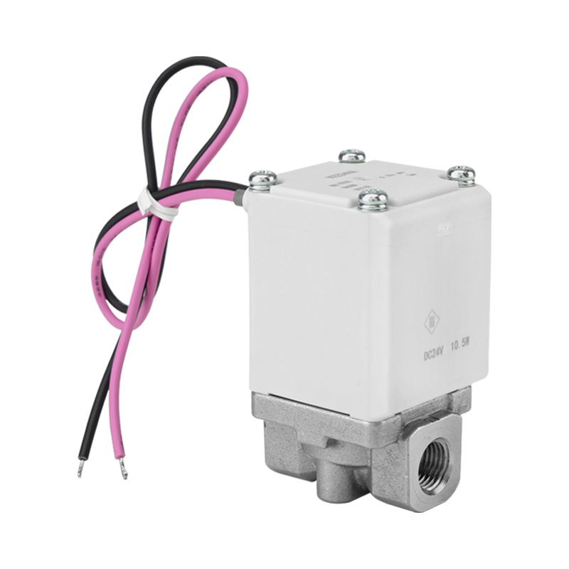 Comhla Solenoid 2-Port a oibrítear le VX23 Series Direct